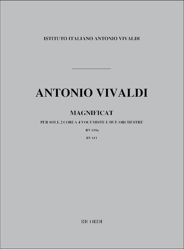 Magnificat Rv 610A - 611 - Ed. G. F. Malipiero